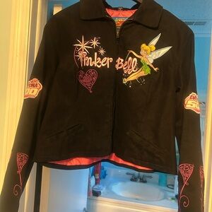 Black Tinker Bell Jacket with Pink Accents